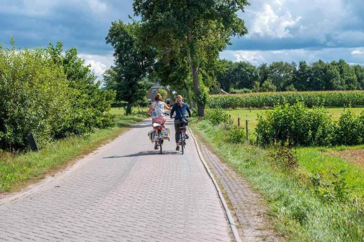 فيلا Charmant Chalet Op Een Bospark Op De Veluwe بوتِنْ المظهر الخارجي الصورة